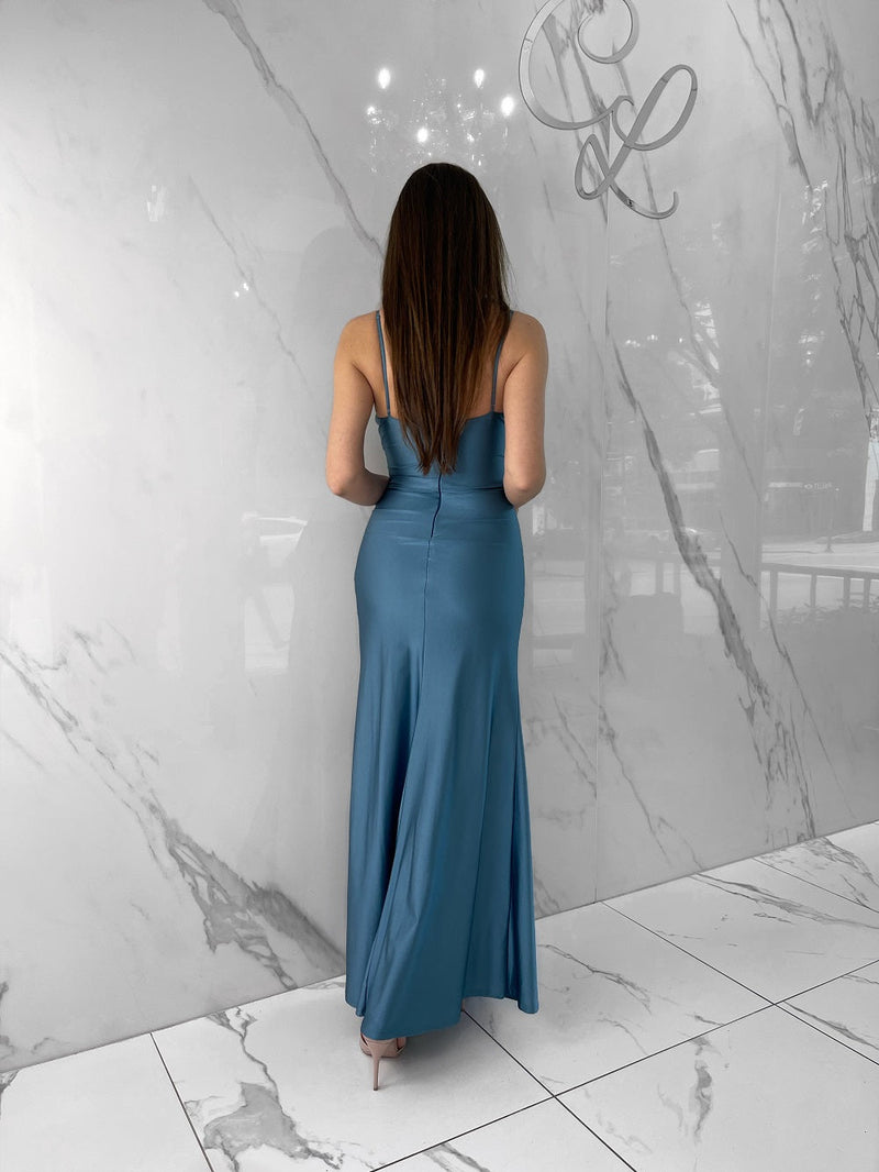 Vanity Dress, Women's Dusty Blue Dresses CityLux Boutique Vanity Dress, Women's Dusty Blue Dresses CityLux Boutique