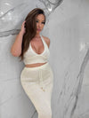 Aruba Maxi Skirt Skirt, Women's White Skirts