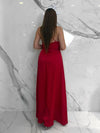 Aura Dress, Women's Burgundy Dresses