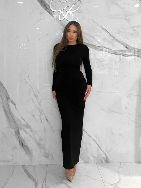 Backless Maxi Dress