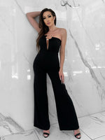 Ballin Babe Jumpsuit, Women's Black Jumpsuit