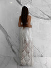 Blanc de Blanc Skirt, Women's White Skirts