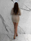 Cosmic Charm Dress, Women's Nude Dresses