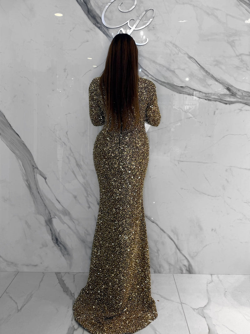 Crown Dress, Women's Gold Dresses