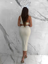 Darya Bottom Bathing Suit, Women's Cream Bathing Suits