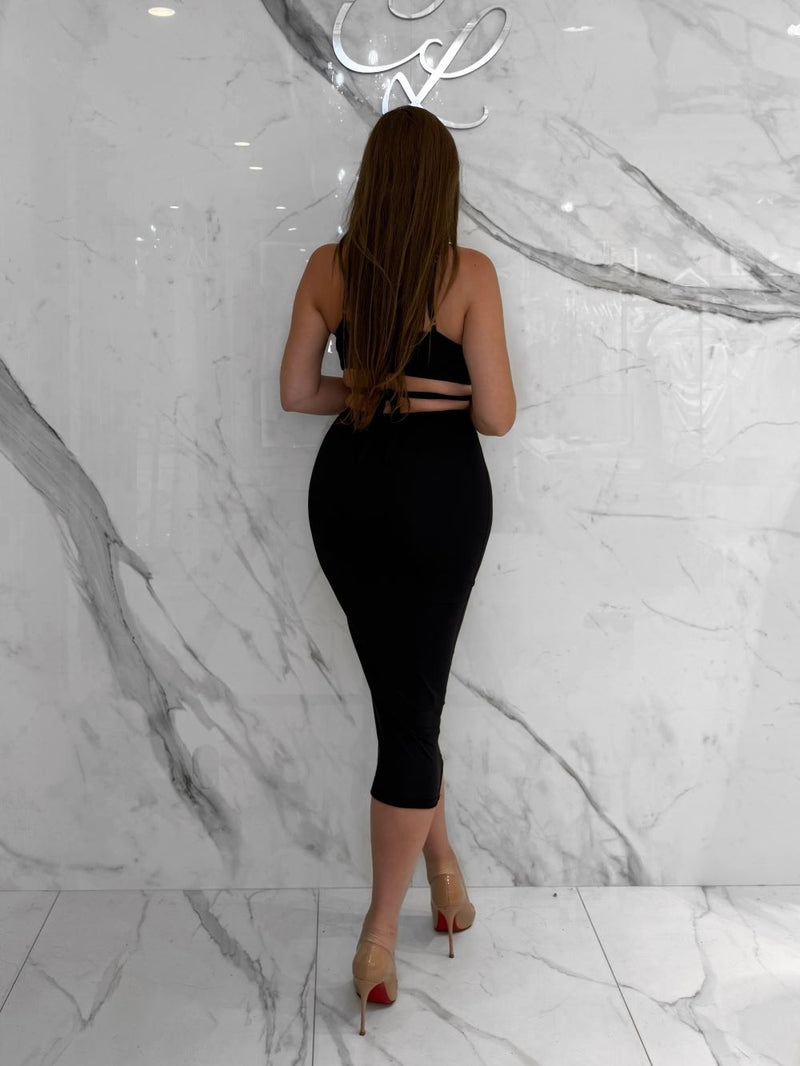 Donya Dress, Women's Black Dresses