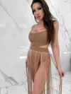 Double Take Dress, Women's Mocha Dresses