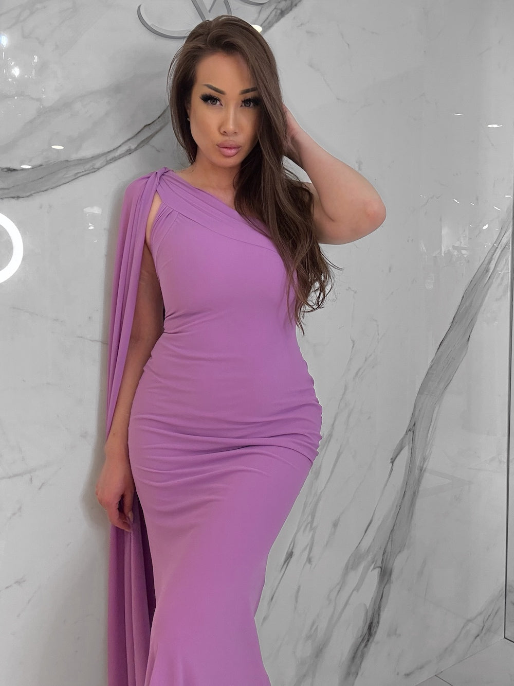 Finer Things Dress, Women's Mauve Dresses