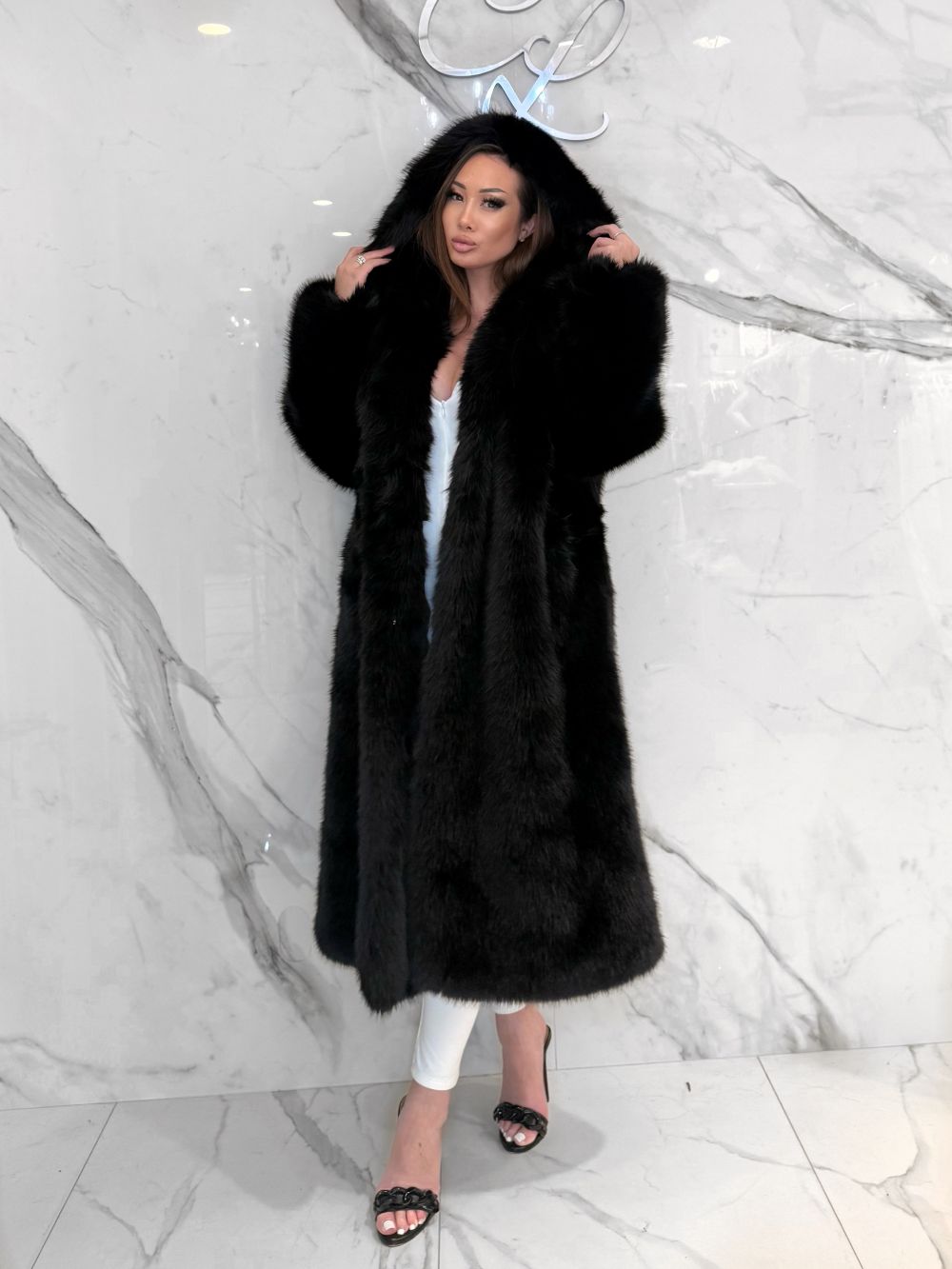 First Lady Coat, Women's Black Coats