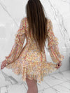Full Bloom Dress, Women's Orange Dresses