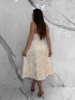Gilded Grace Dress, Women's White Dresses
