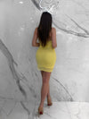 Happy Hour Dress, Women's Yellow Dresses