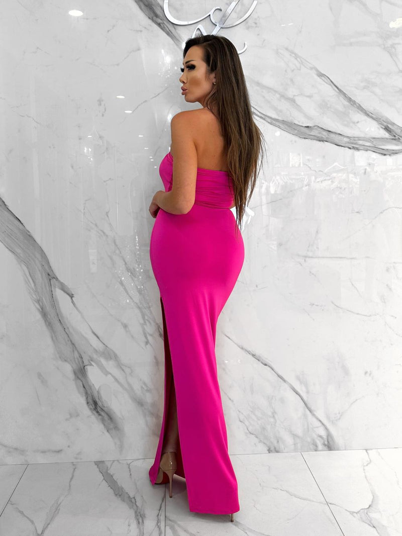 Life of the Party Dress, Women's Hot Pink Dresses