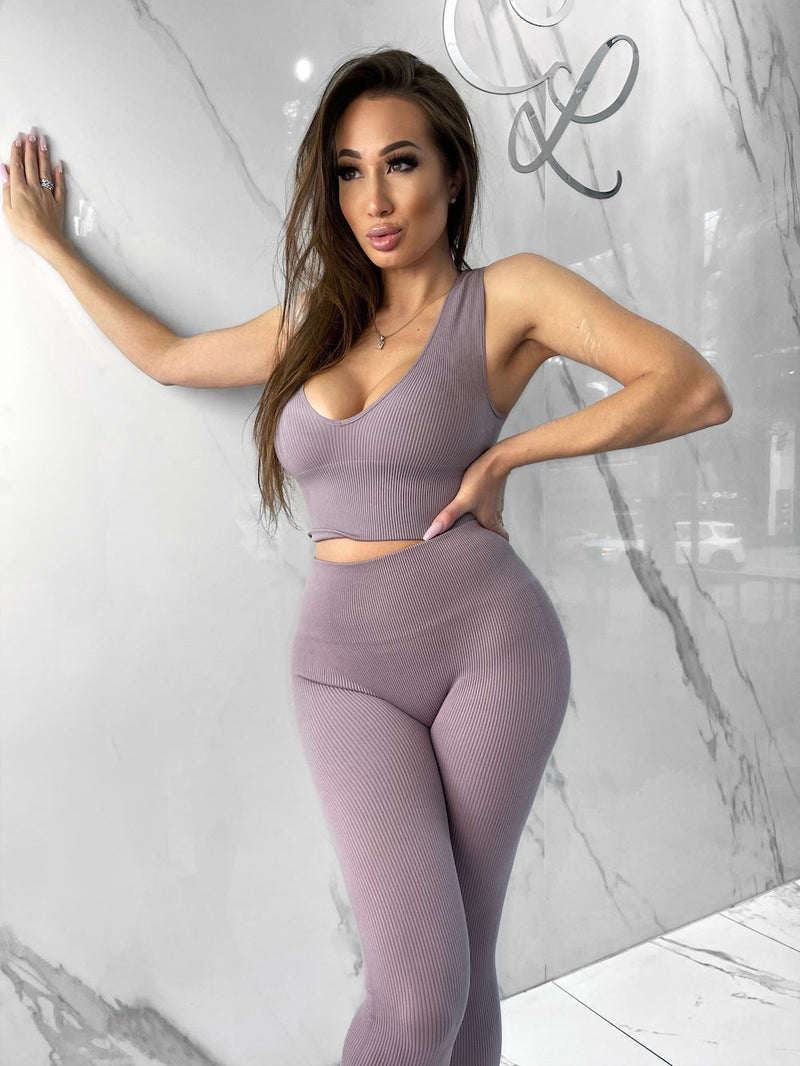 Minimalist Top, Women's Lavender Tops