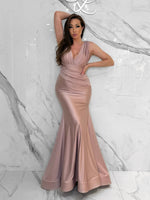 Odessa Dress, Women's Dusty Rose Dresses