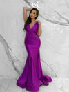 Odessa Dress, Women's Magenta Dresses