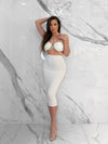 Celeste Top Bathing Suit, Women's Cream Bathing Suits
