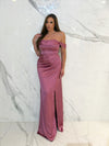 Pure Luxe Dress, Women's Dark Mauve Dresses