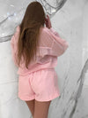 Rosé Radiance Shorts, Women's Pink Shorts