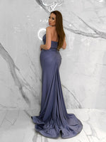 Soft Awakening Dress, Women's Dusty Blue Dresses