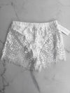 Stay Curious Shorts, Women's White Shorts