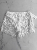 Stay Curious Shorts, Women's White Shorts
