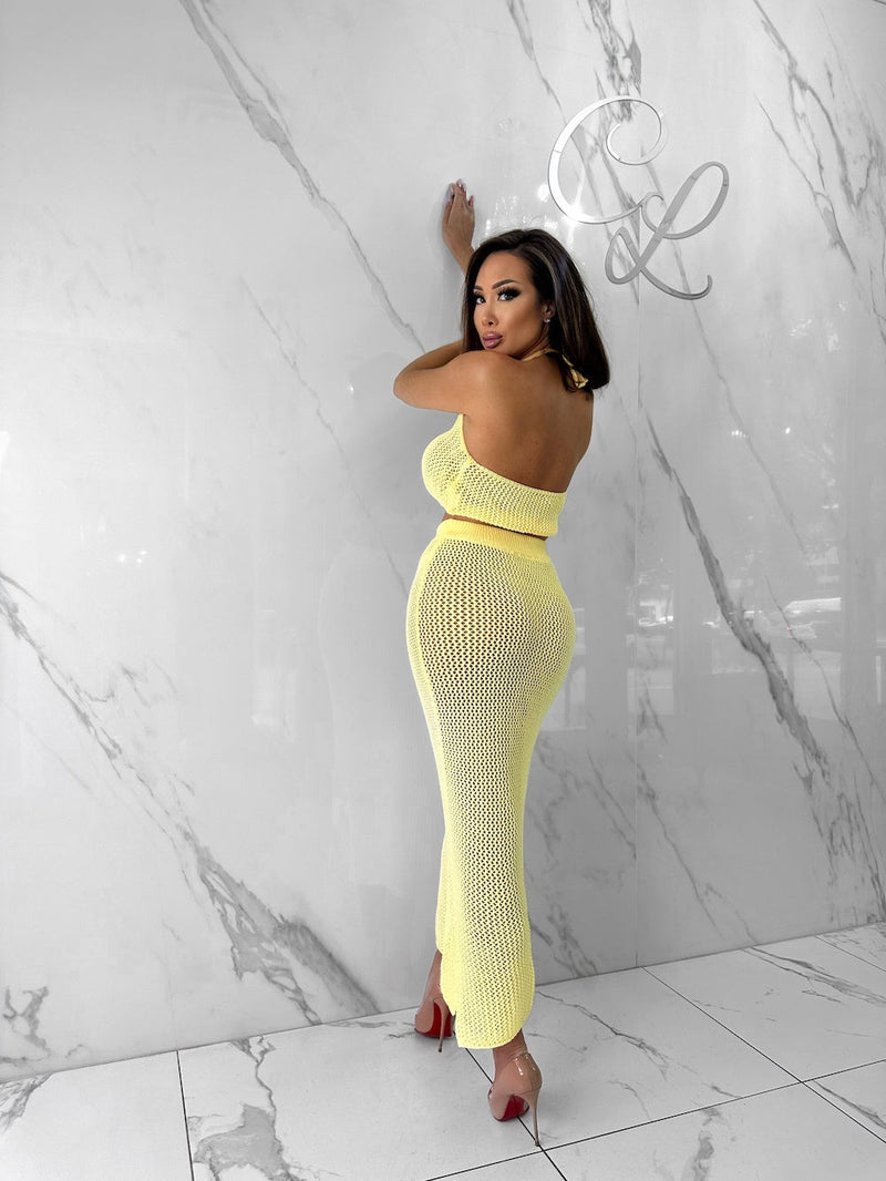 SunnyDaze Skirt, Women's Yellow Skirts