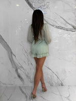 Sweet as Honey Romper, Women's Sage Romper