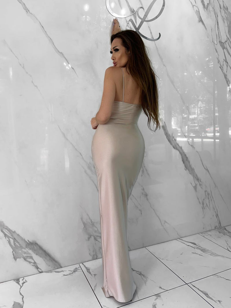 Sydney Dress, Women's Champagne Dresses