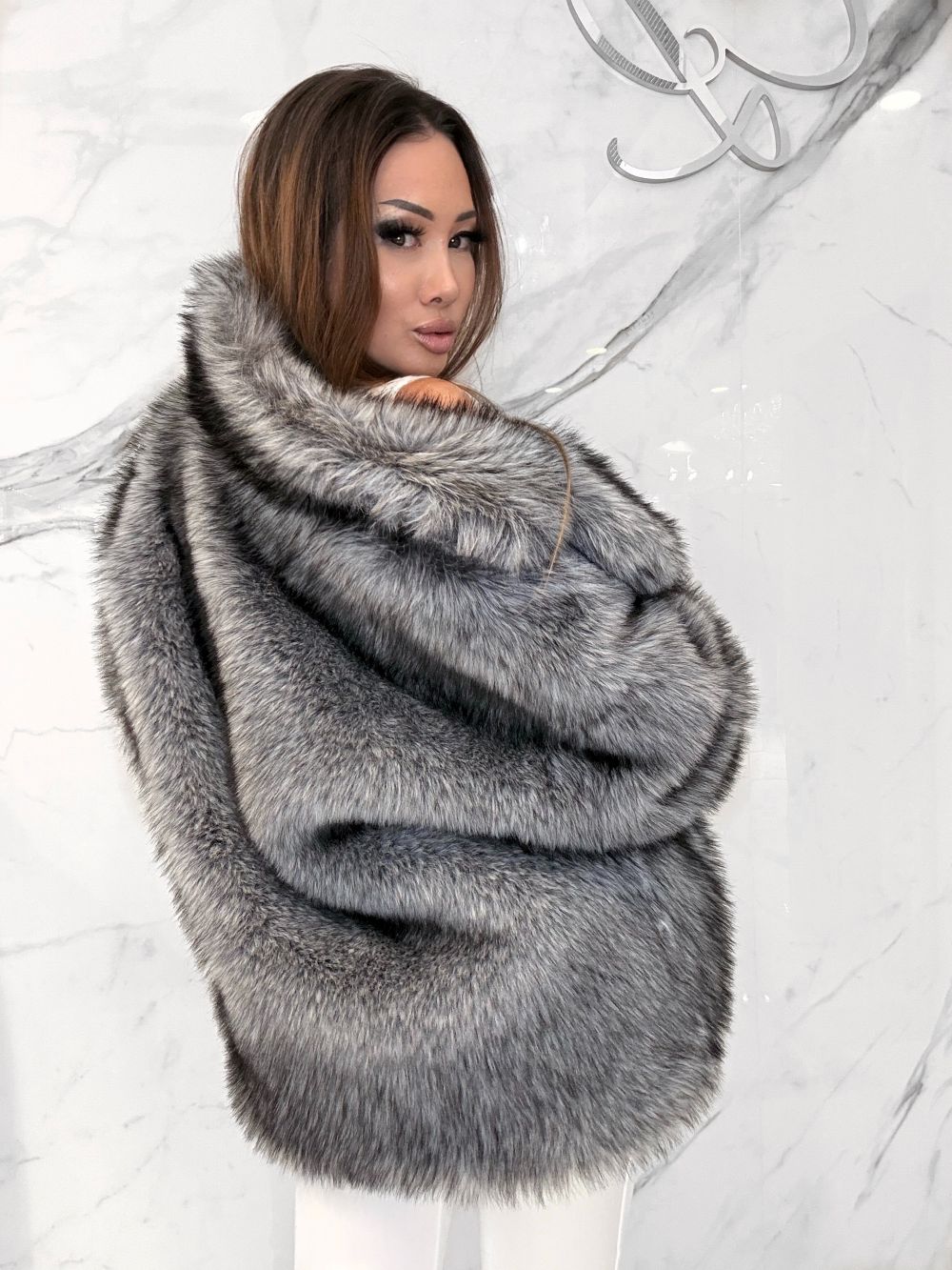 An Icon Coat, Women's Grey Coats