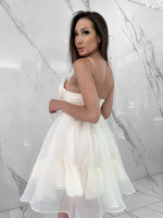 To Be Courted Dress, Women's Cream Dresses