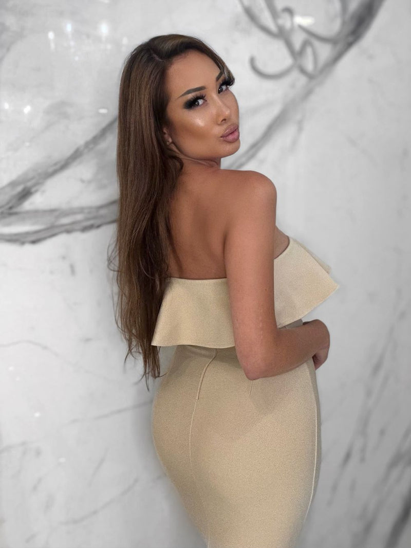 Too Good For Ya Dress, Women's Nude Dresses