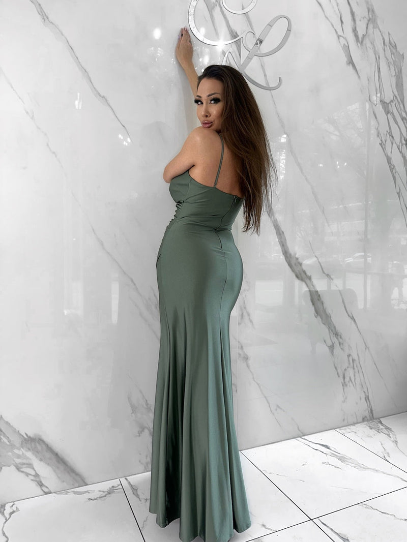 Vanity Dress, Women's Olive Dresses