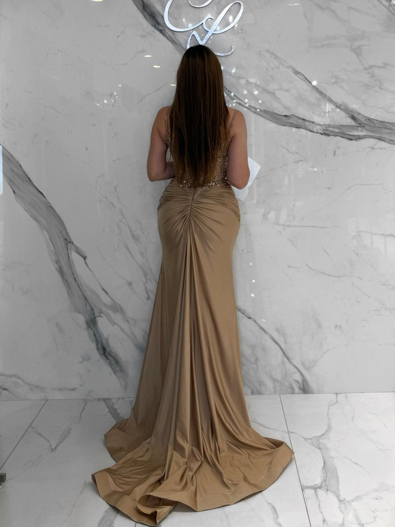 Wildest Dream Dress, Women's Gold Dresses