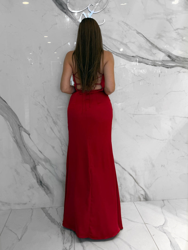 With You I'm Winnin Dress, Women's Red Dresses