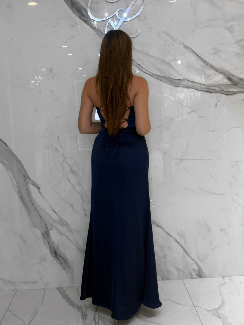 With You I'm Winnin Dress, Women's Navy Dresses