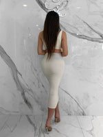 Celeste Contour Skirt, Women's Cream Skirts