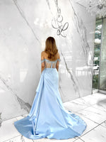 A Brat Dress, Women's Sky Blue Dresses