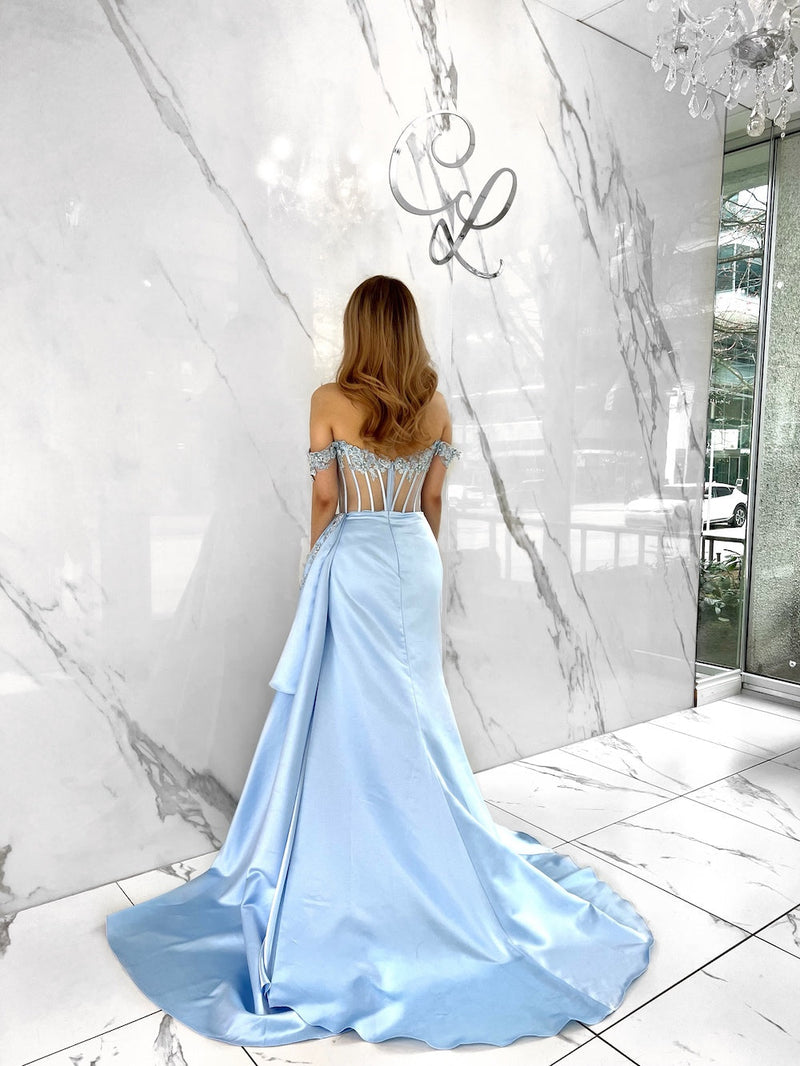 A Brat Dress, Women's Sky Blue Dresses