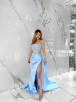 A Brat Dress, Women's Sky Blue Dresses