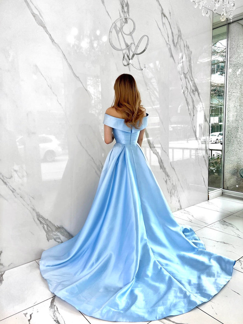 Best-Self Dress, Women's Sky Blue Dresses