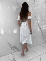 Court Me Dress, Women's White Dresses
