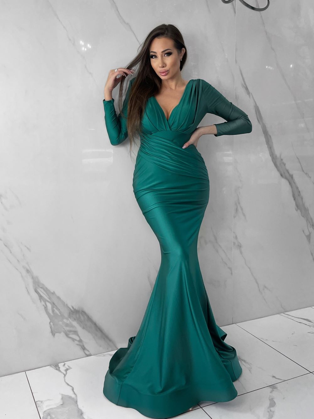 Frieda Dress, Women's Emerald Dresses