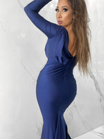 Frieda Dress, Women's Navy Dresses