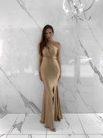 Johanna Dress, Women's Gold Dresses