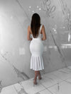 Lets Promenade Dress, Women's White Dresses