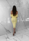 Pillow Talk Dress, Women's Baby Yellow Dresses
