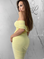 Pillow Talk Dress, Women's Baby Yellow Dresses