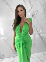 Rising Star Dress, Women's Lime Green Dresses