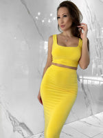 Sanaz Skirt, Women's Yellow Skirts